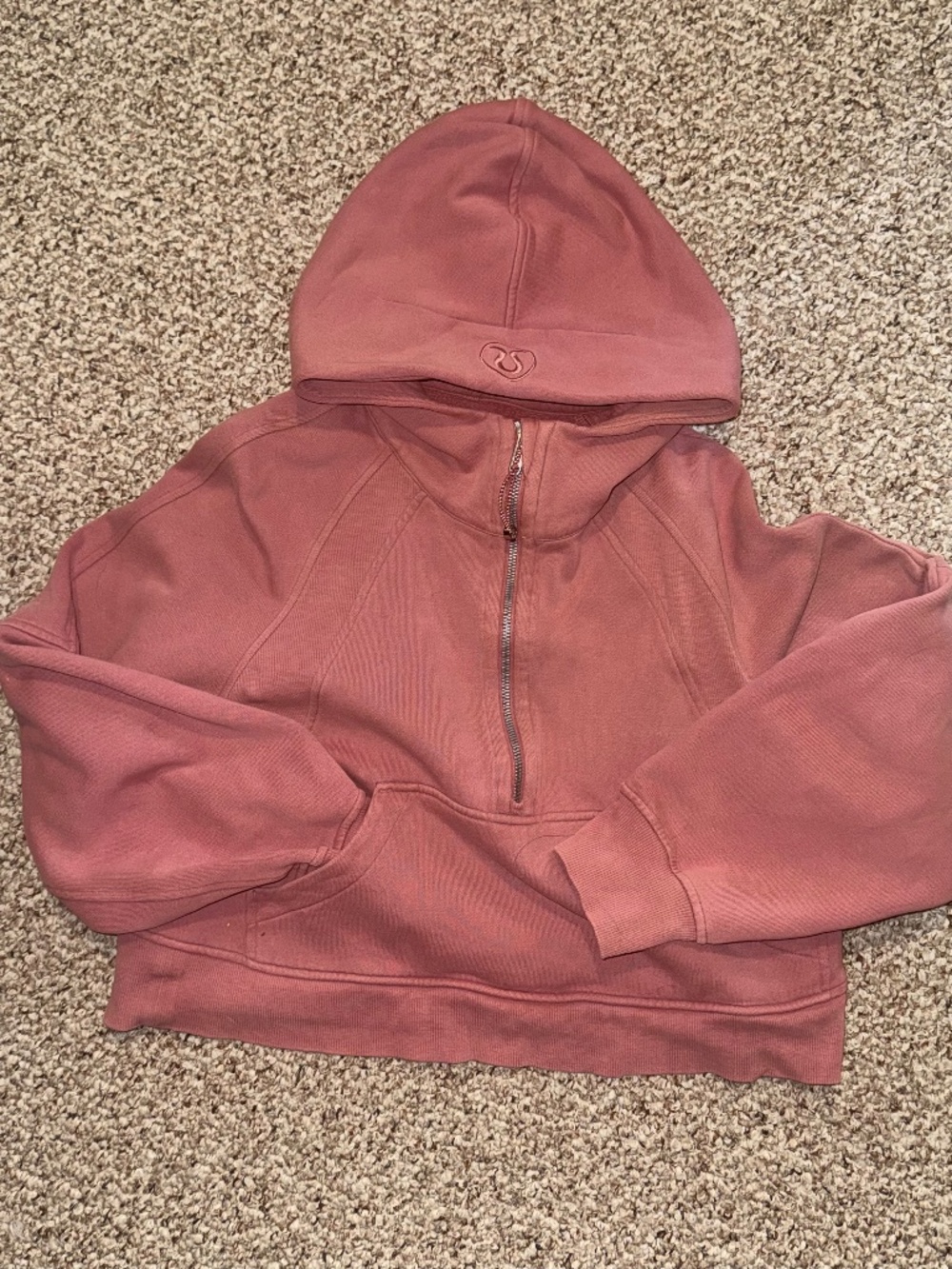 Lululemon Scuba Half-zip • Brier Rose • XS/S